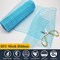 2 Pcs Blue Deco Mesh Ribbon Rolls 10 Inch 10 Yards(30 ft) Decorative Mesh Fabric with Foil